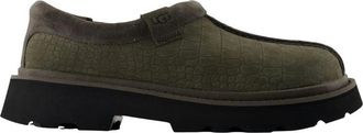 UGG Flats, male, Brown, Size: 12 US Tasman Lug Embossed Loafers