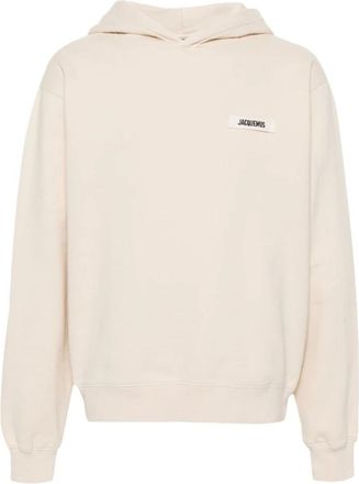 Jacquemus Truien - Heren - Hoodies - Beige - XL - Hoodies & sweatvesten