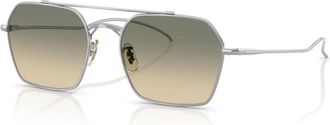 Oliver Peoples Tk-15 Zonnebril - unisex - Zonnebrillen - Grijs - 53 MM - Accessoires