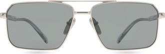 Prada PR A57S 1BC175 Mens Sunglasses Silver Size 58
