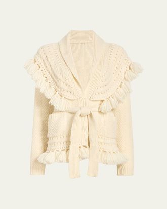 Cinq &agrave; Sept Asmi Tie-Front Cardigan