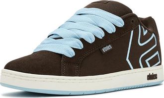 Etnies Fader Mens Skate Shoes Brown/Blue : 11.5 D - Medium, Leather/Suede