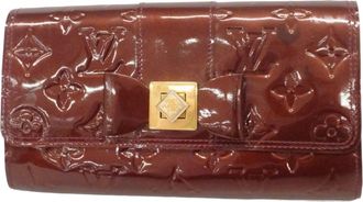 Louis Vuitton Rouge Fauviste Long Wallet (Bi-Fold) (Pre-Owned)