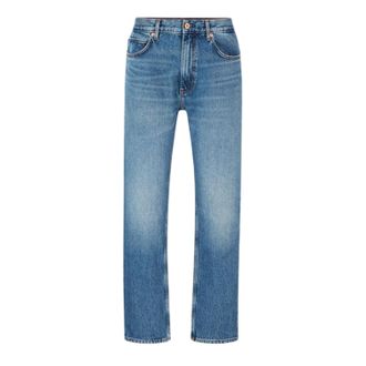HUGO BOSS Hugo Heren Regular Jeans (Marine)