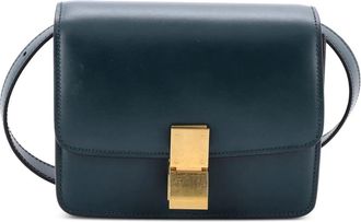 Celine Classic Box Bag Smooth Leather Teen shoulder bag - Groen