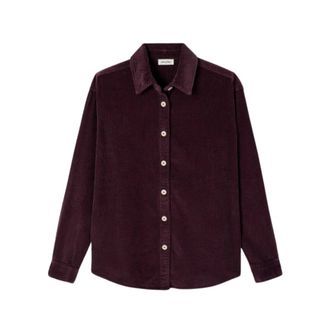 American Vintage Dames, Blouses & Shirts, Rood, Maat: XS Katoen