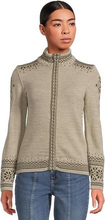 Dale of Norway 140th Anniversary Feminine Jacket Womens Clothing Sand/Coffee/Mountain Stone : LG (Womens 12-14), Wool
