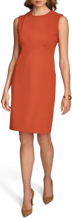 DKNY Sleeveless Cocktail Dress in Burnt Orange at Nordstrom, Size 10