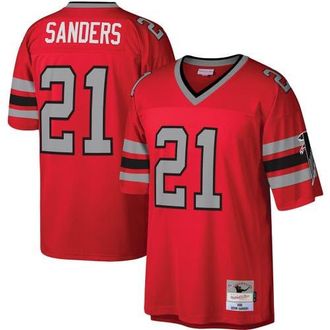 Mitchell & Ness Mens Mitchell & Ness Deion Sanders Red Atlanta Falcons Legacy Replica Jersey at Nordstrom, Size Xx-Large