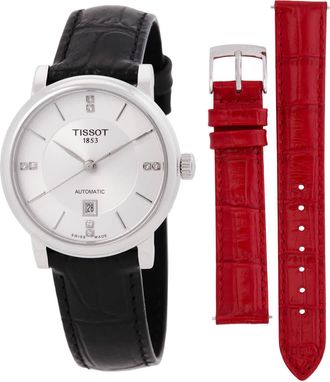 Tissot Carson Silver-tone Dial Ladies Watch T1222071603601