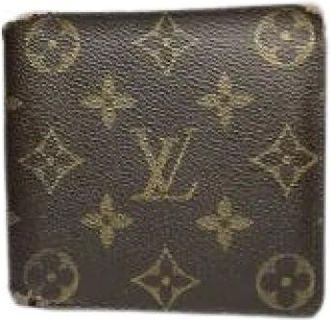 Louis Vuitton Pre-owned Wallets, female, Brown, Size: ONE SIZE Pre-owned Leather Wallet