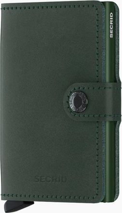 Secrid Mens Secrid Mini Wallet Green - Size: 1 size