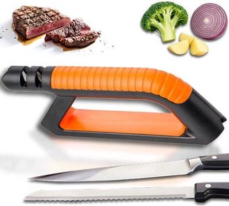 OEM Afilador De Cuchillos 4 En 1 - Acero De Afilado - Afilador De Arrastre - Antideslizante - Afilador De Cuchillos