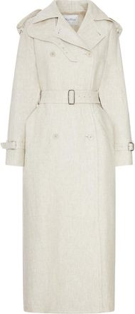 Max Mara Double-Breasted Duster Coat