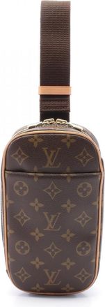 Louis Vuitton Brown Monogram Pvc Coated Canvas Leather Fanny Pack (Pre-Owned)