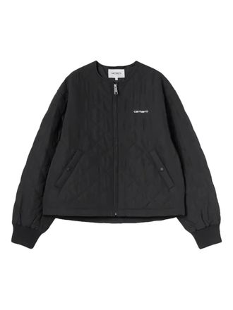 Carhartt Work in Progress quilted buttoned puffer jacket - women - Cotton - S - Black