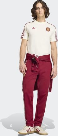 adidas Spain Originals - Pantaloni sportivi bordeaux coll team 2-Rosso