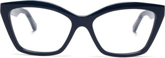 Balenciaga Occhiali cat-eye - Blu