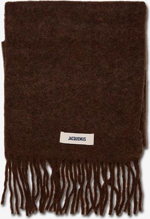 Jacquemus Webschal aus Alpaka und Mohair LÉcharpe Carro