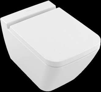 Villeroy & Boch Finion - Inodoro Suspendido, Directflush, Ceramicplus, Blanco Alpino 4664r0r1