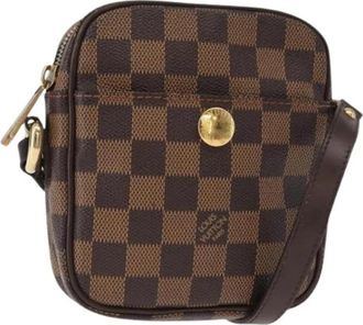 Louis Vuitton Pre-owned Canvas Cross Body Bag - Dames - Vintage Schoudertas - Bruin - ONE Size - Vintage