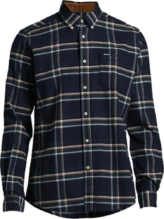 Barbour plaid long-sleeve shirt - Blue