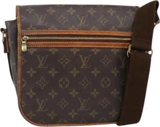 Louis Vuitton Pre-owned Cross Body Bags, female, Brown, Size: ONE SIZE Pre-owned Vintage Monogram Canvas Shoulder Bag