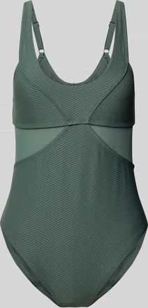 Dorina Badeanzug mit verstellbaren Tr&auml;gern Modell SAINT TROPEZ in Lind, Gr&ouml;&szlig;e XXL