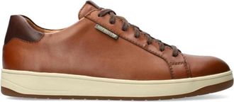 Mephisto Bruine vetersneaker voor heren - Heren - Sneakers - Bruin - 46 EU - Schoenen