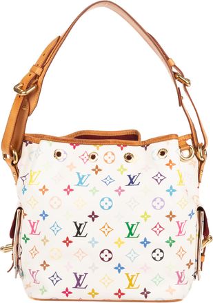 Louis Vuitton Pre-owned Womens Noe Shoulder Bag - White - One Size