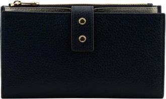 Pourchet Hebdo Medium Portemonnee - Dames - Portefeuilles - Zwart - ONE Size - Leer - Accessoires