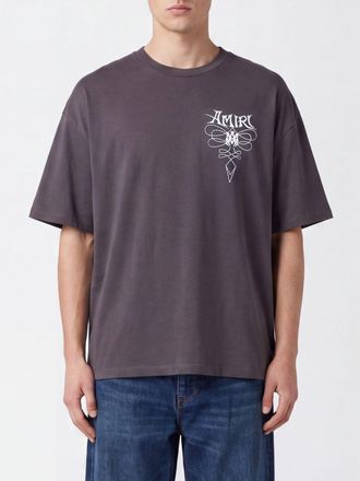 Amiri T-shirt a maniche corte in cotone con stampa logo