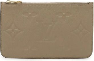 Louis Vuitton Pre-owned Clutches, female, Brown, Size: ONE SIZE Pre-owned Canvas Clutch
