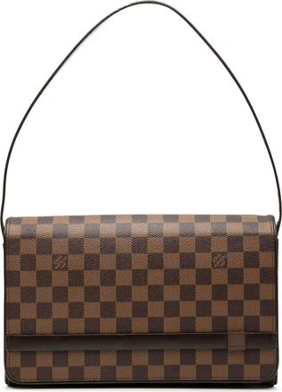 Louis Vuitton Pre-owned Womens Damier Ebene Tribeca Long - Brown Textile - One Size