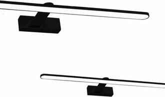 Milagro Aplique de pared splash black 80cm 16W led