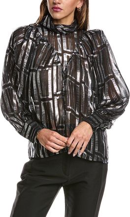 Iro Iro Claireta Silk-Blend Top