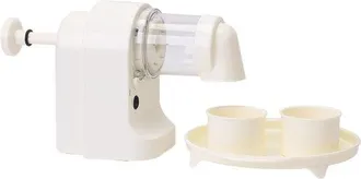 No Brand M&aacute;quina Port&aacute;til Para Romper Hielo Y Hacer Nieve - El&eacute;ctrica, Con Bandejas, Doble Funci&oacute;n