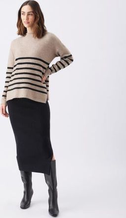 Ripe Gerrie Nursing Knit in Mocha /Black at Nordstrom, Size Small P Au