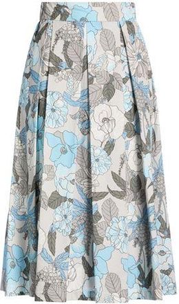 White Wise Midi skirts