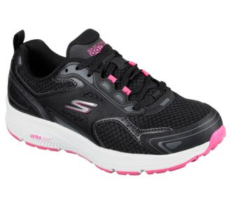 Skechers Womens Go Run Consistent Athletic Shoes In Black
