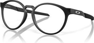 Oakley 55mm Round optical glasses in Black at Nordstrom