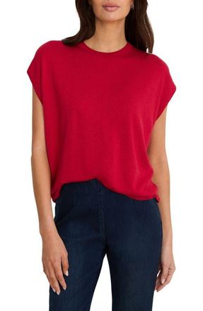 Nic+Zoe Cocoon Sweater in True Red at Nordstrom, Size Xx-Large