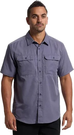 Mountain Hardwear Canyontm Short Sleeve Shirt Mens T Shirt Dusted Sky : 2XL, Polyester