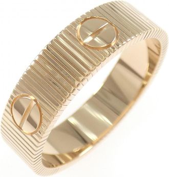 Cartier Pink Gold Pink Gold (18K) Band Ring (Pre-Owned)