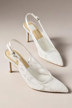 Dolce Vita Yami Lace Slingback Heels