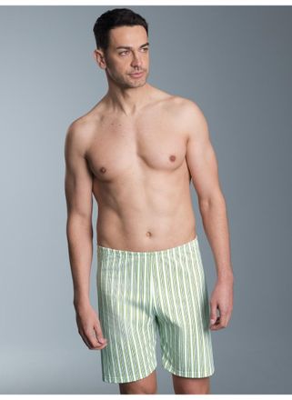 Trigema Bermudas TRIGEMA TRIGEMA Bermuda mit Streifenmuster, Herren, Gr. 3XL, US-Gr&ouml;ssen, weiss (wei&szlig;), 100% Baumwolle, Hosen Bermudas