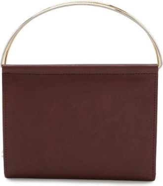 Cartier Pre-owned Trinity Leder Portemonnee - Dames - Vintage Accessoires - Rood - ONE Size - Leer - Vintage