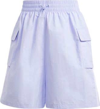 adidas (WMNS) adidas Adicolor Cargo Shorts Asia Sizing Purple JH1075