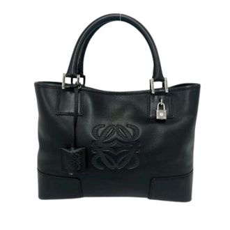 Loewe Pre-owned Handbags, female, Black, Size: ONE SIZE Pre-owned Handbag, Tote bag