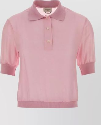 Jacob Cohen short sleeve polo shirt ribbed collar cuffs